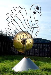 Cygne Sonore - sculpture